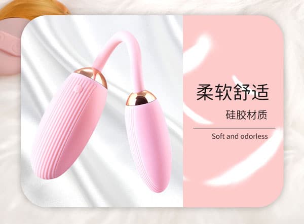 Trứng Rung Ankni 2 Đầu Remote Cao Cấp Kích Thích Mạnh