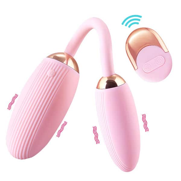 Trứng Rung Tình Yêu Ankni – Rung 2 Đầu Điều Khiển Remote