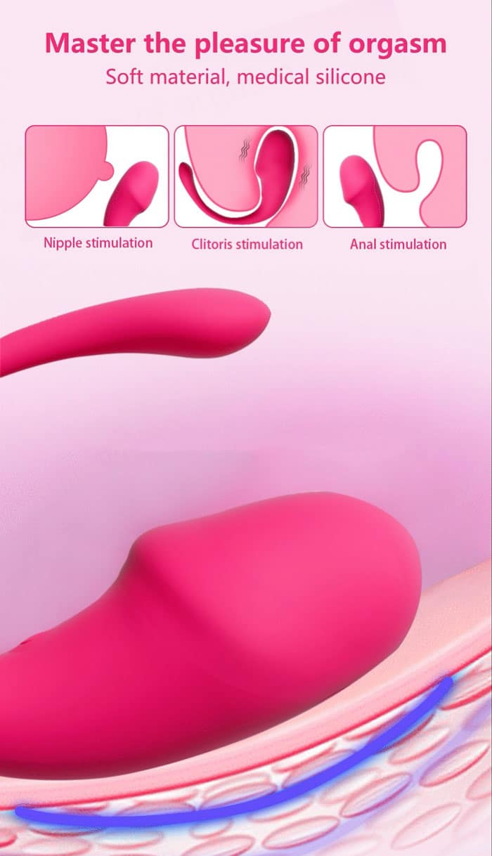 Trứng rung Love Spouse cao cấp điều khiển app 10 chế độ rung cực khoái toàn cầu