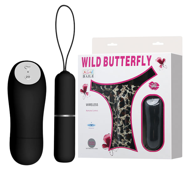 Quần lót rung Baile điều khiển từ xa chế độ mạnh motor êm dùng pin 