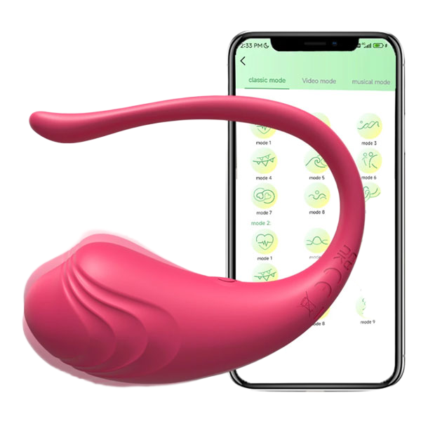 Trứng rung tình yêu Little điều khiển app 9 tần số rung Mỹ 