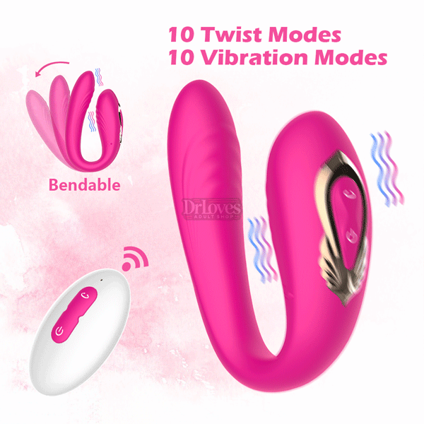 Trứng Rung Chữ U – Rung 10 Chế Độ Điều Khiển Từ Xa