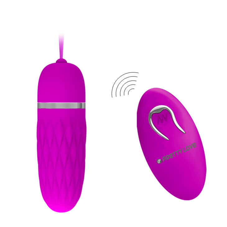 Trứng rung PrettyLove Dawn 12 chế độ remote điều khiển từ xa chống nước