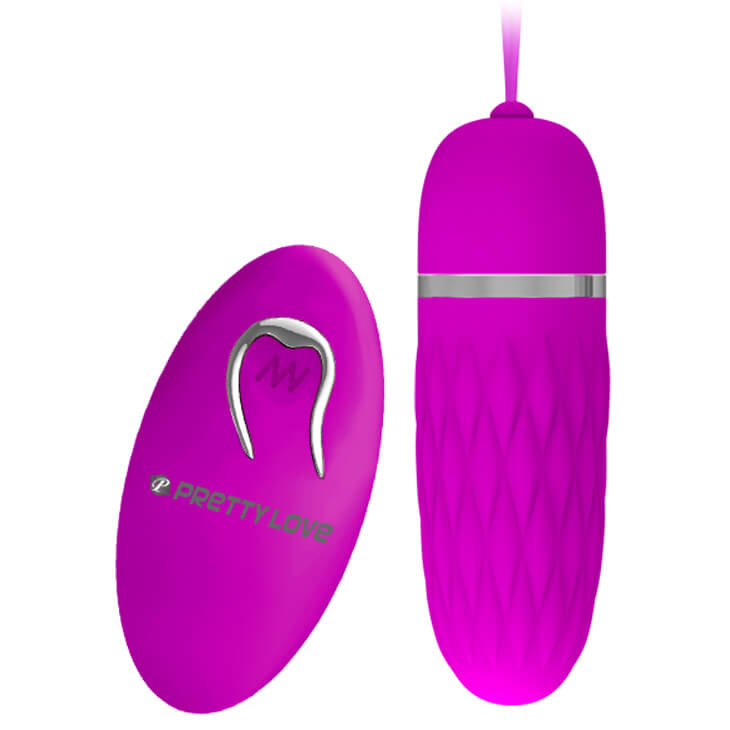 Trứng rung PrettyLove Dawn 12 chế độ remote điều khiển từ xa chống nước
