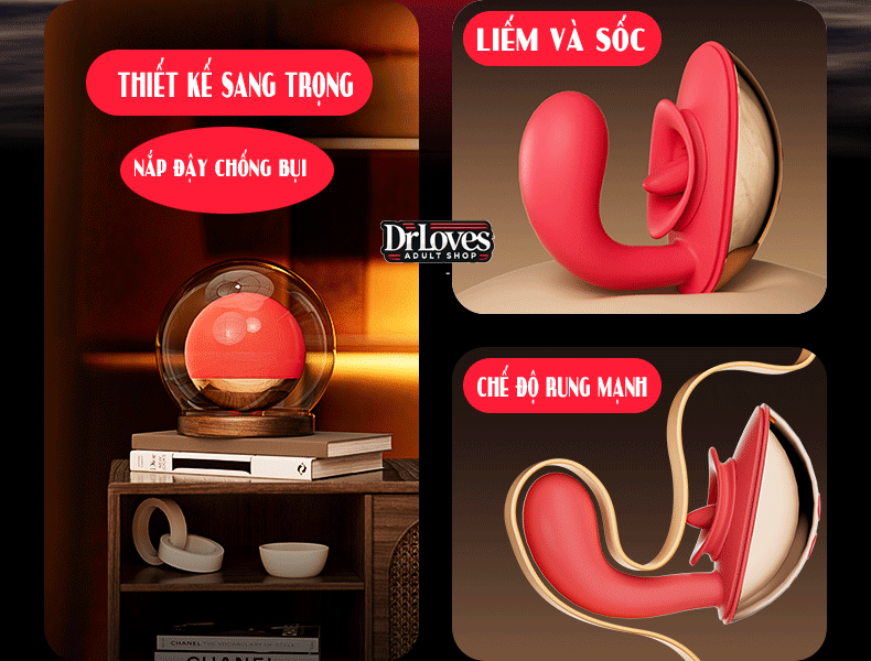 Trứng rung Ji Yu mặt trăng 10 chế độ chống nước kích thích điểm G âm vật