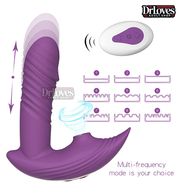 Kho sỉ Máy Rung Marilyn Hình Dương Vật Có Mút Điểm G  hàng mới về