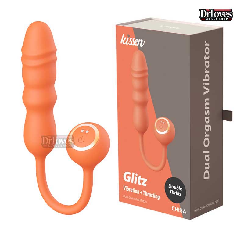 Trứng Rung Tình Yêu Kissen Glitz 10 Chế Độ Rung Pin Sạc Sang Trọng 