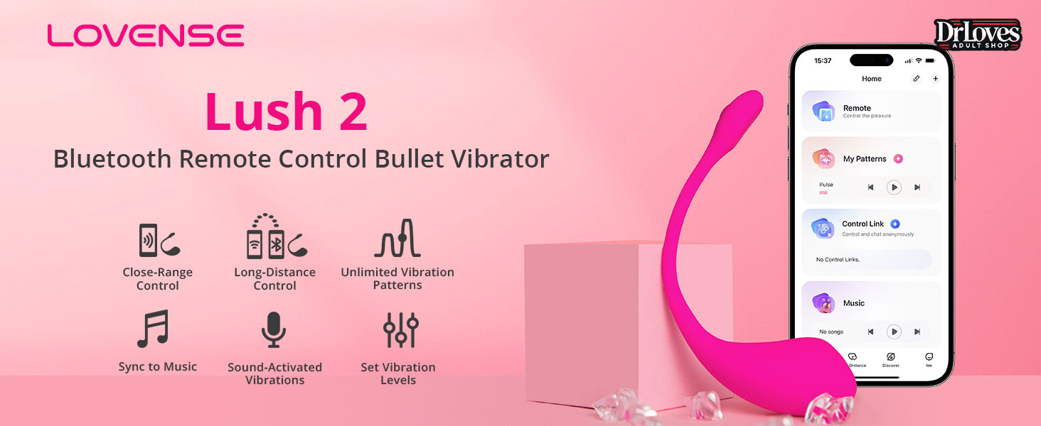 Trứng Rung Lovense Lush 2 Cao Cấp Kết Nối App Điều Khiển Toàn Cầu