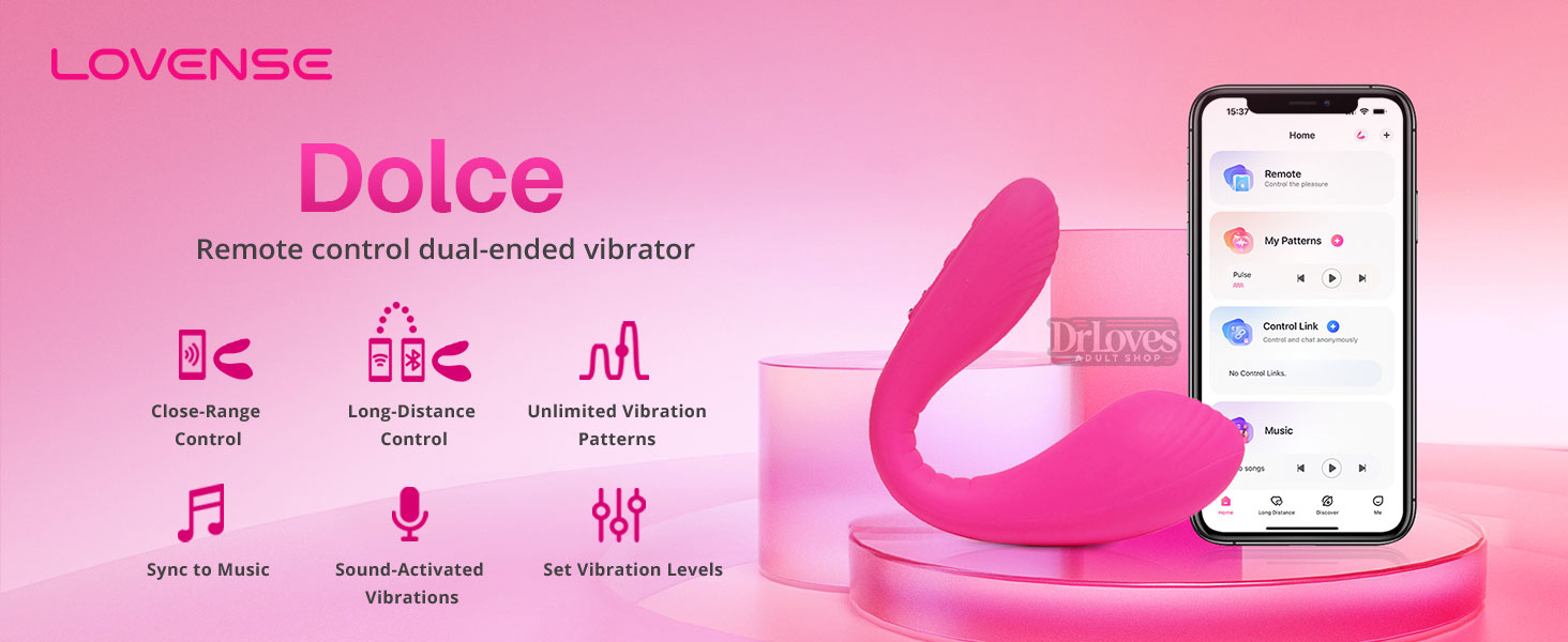 Trứng Rung Lovense Dolce Kích Thích Điểm G Rung App Toàn Cầu