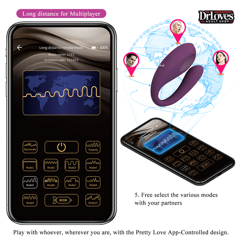 Aari PrettyLove App-Controlled Dual Stimulation Panty Vibrator