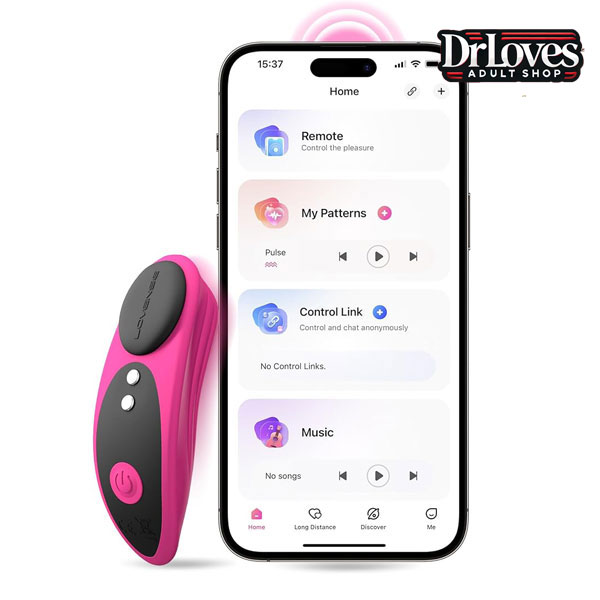 Máy rung Lovense Ferri gắn quần chip kết nối app rung mạnh mẽ 