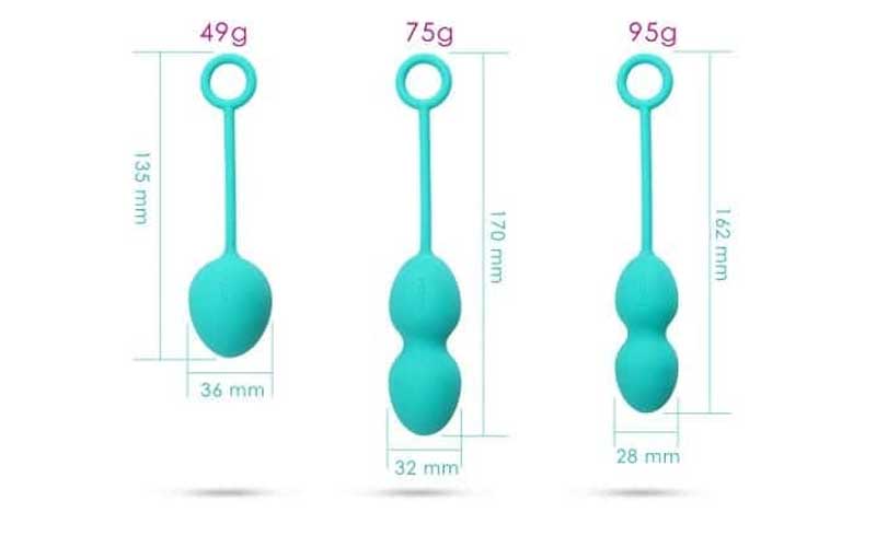 Bóng tập se khít âm đạo Svakom Nova chống nước nhỏ gọn an toàn