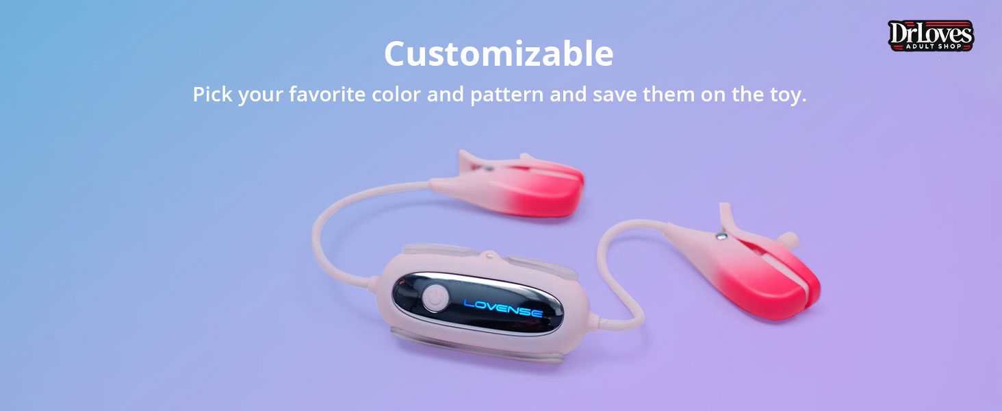 Lovense Gemini Pinching Nipple Vibrator App Controlled