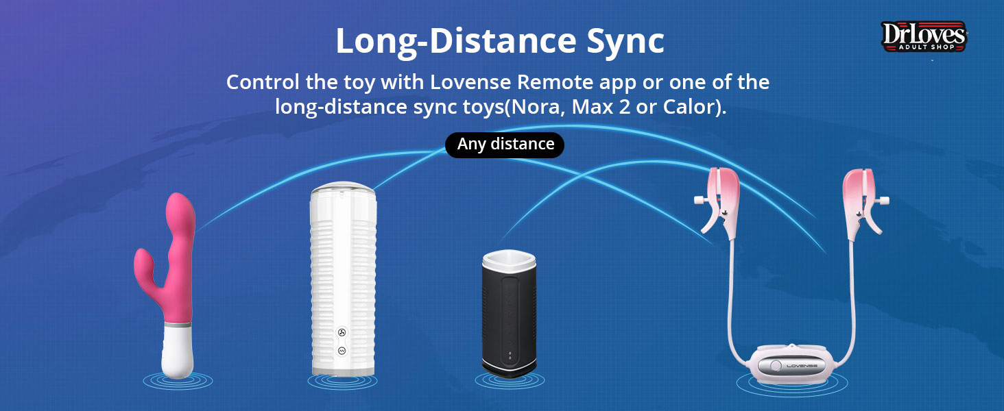 Lovense Gemini Pinching Nipple Vibrator App Controlled