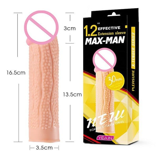 Bao Cao Su Yeain Maxman Gai Tăng Khoái Cảm Siêu 3cm