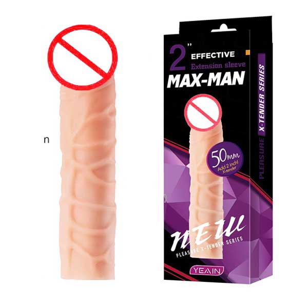Bao Cao Su Đôn Dên Yeain Maxman tăng 5cm mềm mịn silicon Mỹ 