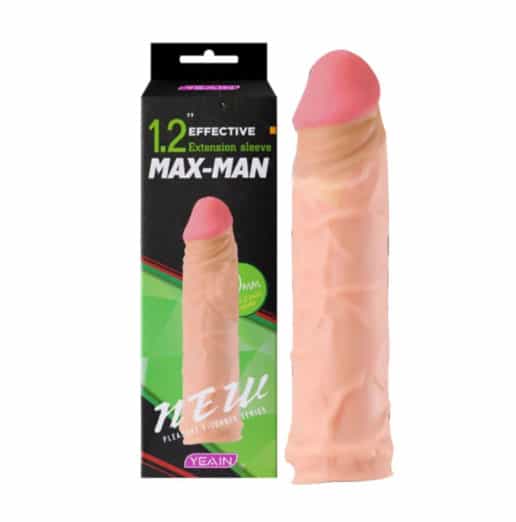 Bao Cao Su Yeain Maxman Xanh Tăng 3cm Siêu Mỏng Mềm Mại