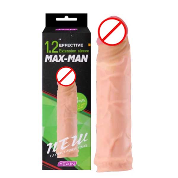 Bao cao su Yeain Maxman xanh đôn dên tăng 3cm siêu mềm mịn Mỹ 