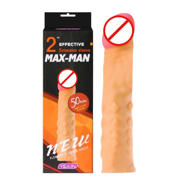 Bao cao su đôn dên Maxman siêu mềm tăng 2 inch dễ dùng 