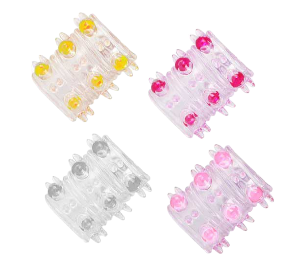 Bao cao su đôn dên gai bi cườm lớn kích thích điểm G cực sướng 