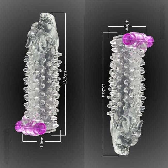 Bao cao su đôn dên Baile đầu Rồng rung kích thích khoái cảm