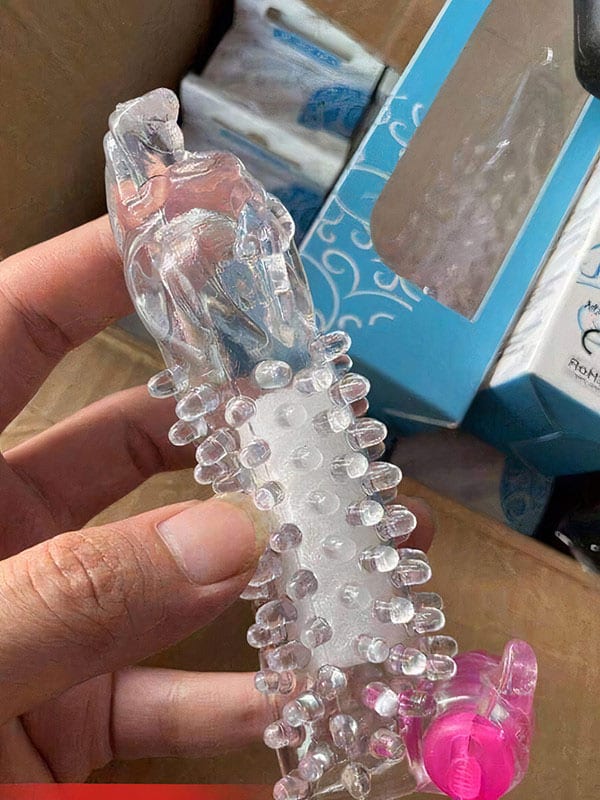 Bao cao su đôn dên Baile đầu Rồng rung kích thích khoái cảm