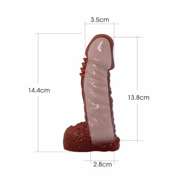 Bao cao su đôn dên có trứng Wolftooth Sleeve Baile mềm mại an toàn chuẩn chính hãng