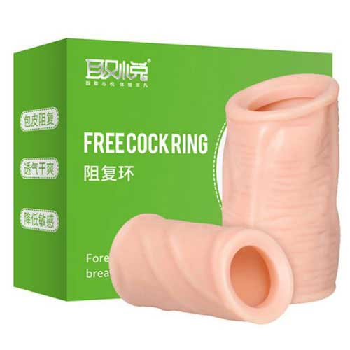 Bao cao su FreeCockRing đôn khúc giữa mềm dẻo tăng kích thước 