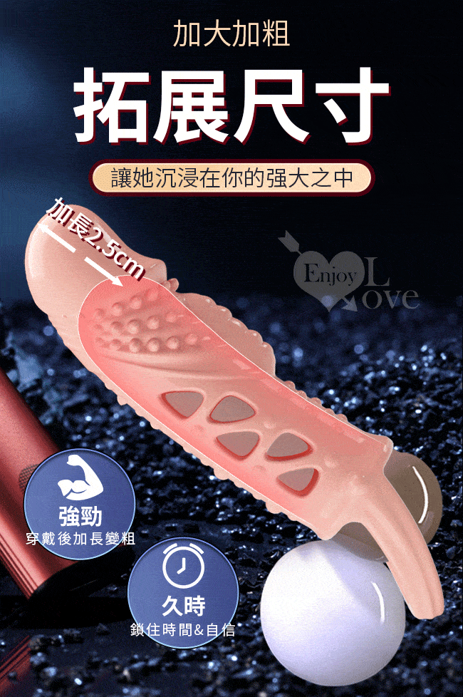 Bao Cao Su Đôn Dên PrettyLove Cecelia Rung Gai Nổi Có Quai