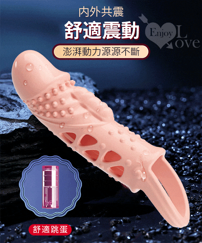 Bao Cao Su Đôn Dên PrettyLove Cecelia Rung Gai Nổi Có Quai