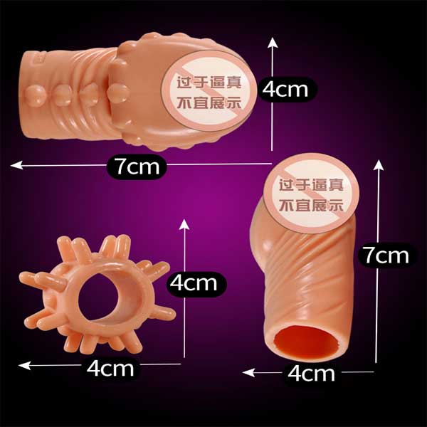 Bao Cao Su Đôn Dên Endurange 3in1 Siêu Mềm Tăng Kích Thước KHÓA SỚM