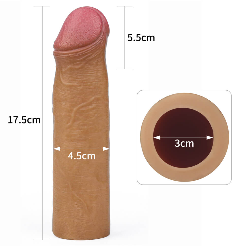 Bao cao su Lovetoy Nature Extender tăng kích thước 5cm an toàn, thoải mái