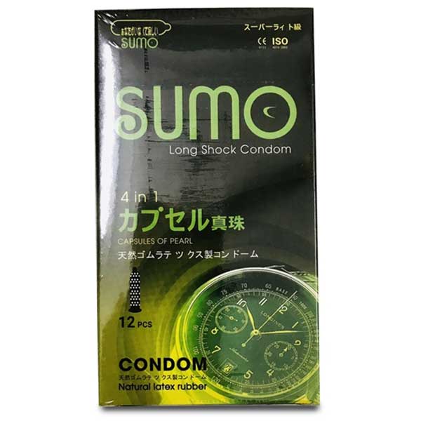 Bao cao su Sumo 4in1 gai gân kéo dài thời gian quan hệ 