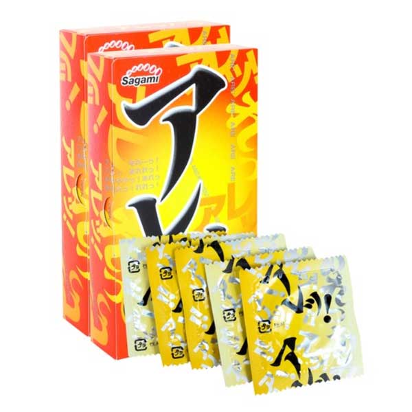  Mua Bao cao su Sagami ARE ARE siêu mỏng gai gân có tốt không?