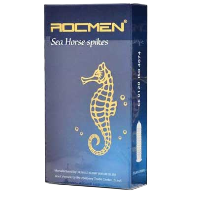  Review Bao cao su Rocmen Sea Horse spikes Xanh – kéo dài thời gian  có tốt không? 