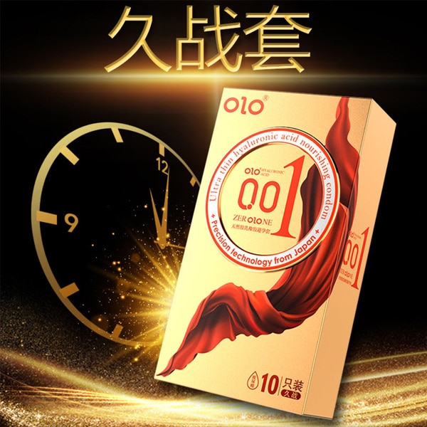 Bao cao su OLO Red Thin 001 siêu mỏng gai nổi gel bôi trơn