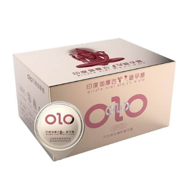 Bao cao su OLO India Gamma Delay dày 0.01mm gân gai kéo dài giờ 