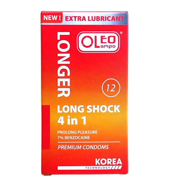  Thông tin Bao Cao Su Oleo Lampo Long Shock 4in1 – Gân Gai Kéo Dài Thời Gian giá rẻ 