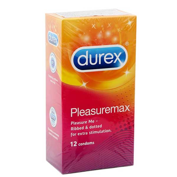 bao cao su durex pleasuremax gai gân size 56mm cao cấp 