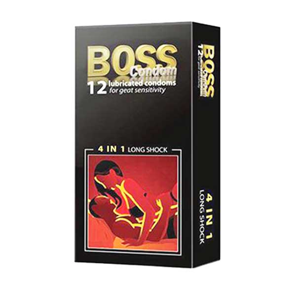 Bao cao su Boss 4in1 gai gân 52mm kéo dài quan hệ chống xuất tinh sớm 