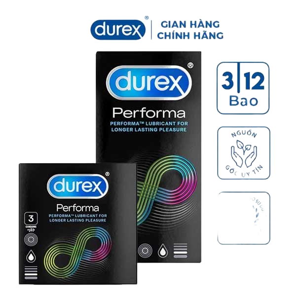  Thông tin Bao Cao Su Durex Performa – Kéo Dài Thời Gian giá rẻ 