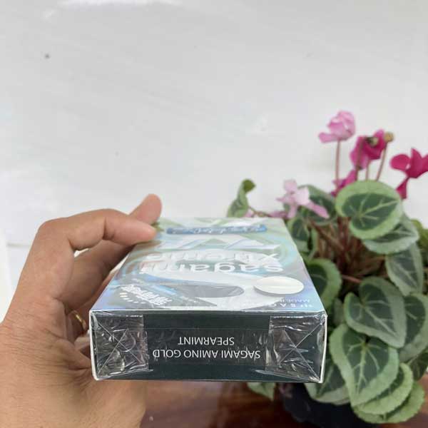 Bao cao su SAGAMI Xtreme bạc hà thơm mát siêu mỏng kéo dài
