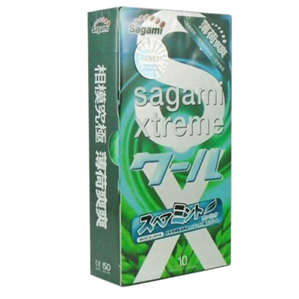  Shop bán Bao cao su SAGAMI Xtreme Spearmint bạc hà thơm mát – kéo dài thời gian  chính hãng 