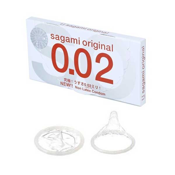 Bao cao su Sagami Original siêu mỏng 0.02mm Nhật Bản chất lượng
