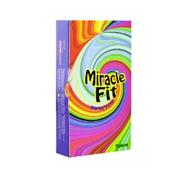 Bao cao su Sagami Miracle Fit siêu mỏng 49mm gel bôi trơn cao cấp