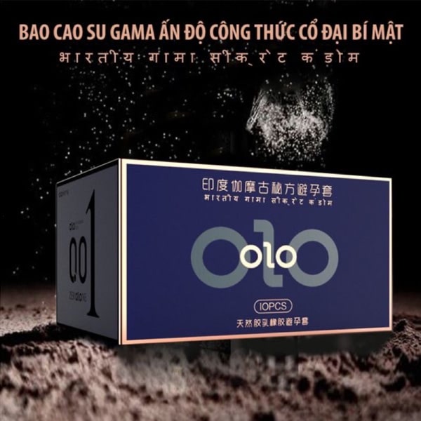 Bao cao su OLO India Xanh siêu mỏng kéo dài đam mê an toàn uy tín
