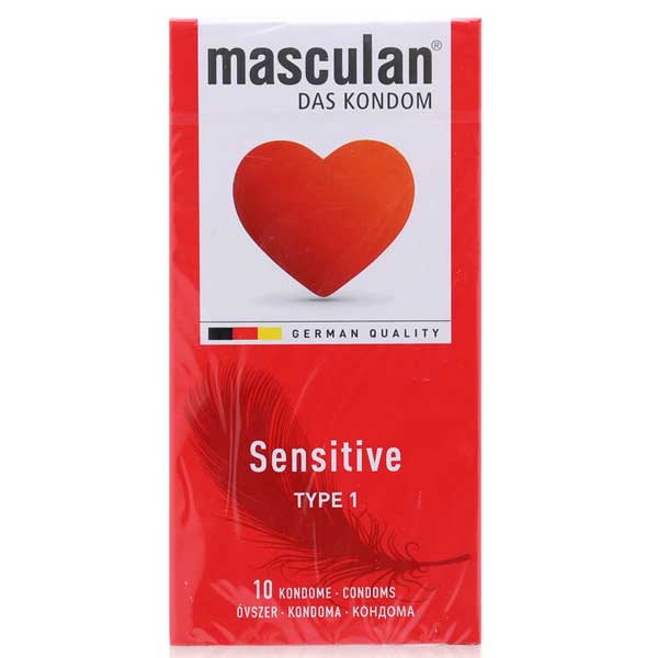 Bao cao su Masculan Sensitive siêu mịn cho da nhạy cảm 