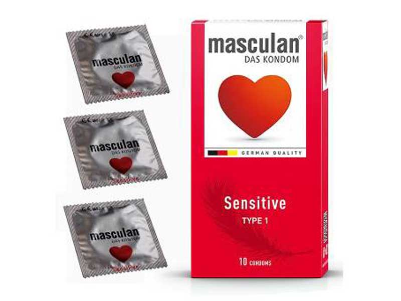 Bao Cao Su MASCULAN Sensitive Siêu Mịn Mềm Mại An Toàn