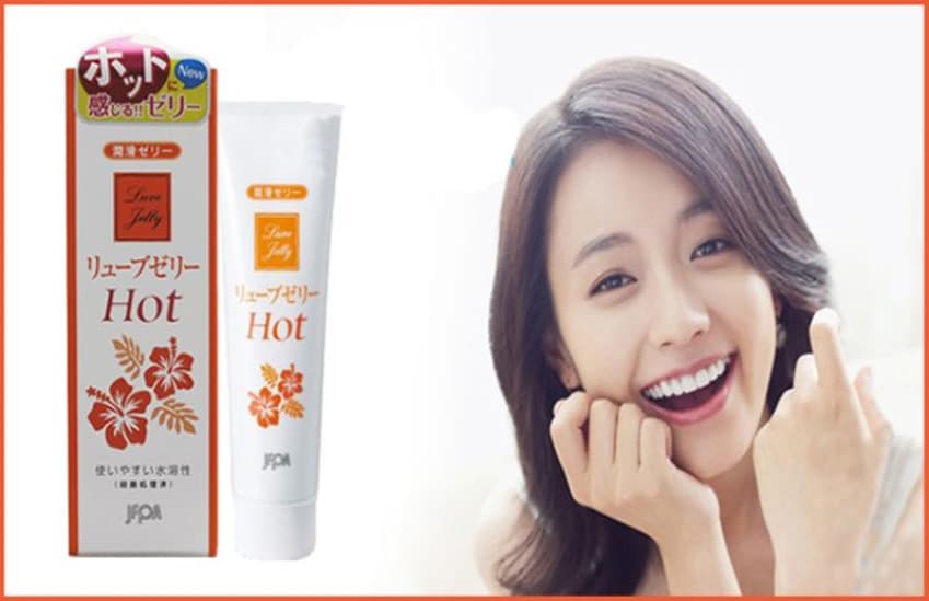 Gel bôi trơn Jex Luve Jelly Hot Nhật Bản cao cấp kích thích mạnh