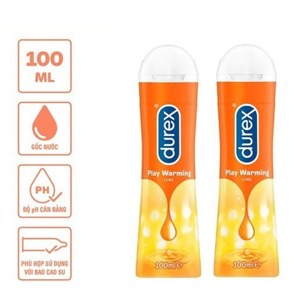 Gel bôi trơn Durex Warming ấm nóng chống viêm nâng cao độ ẩm